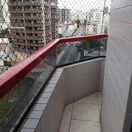 Apartamento Aconchegante Na Praia Guilhermina Praia Grande Bagian luar foto